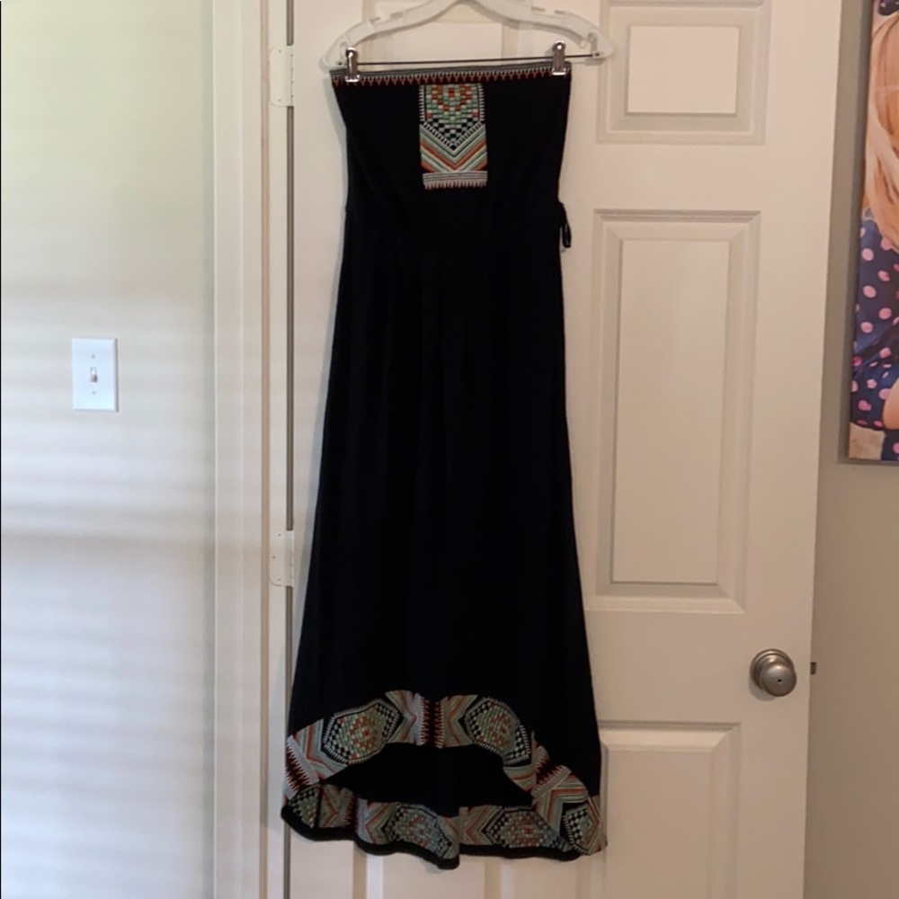 THML strapless dress XS